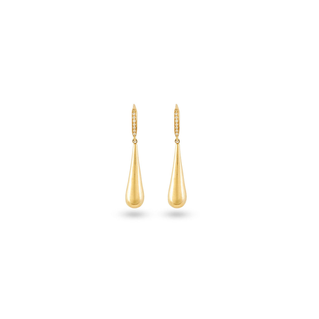 Golden Drop Earrings